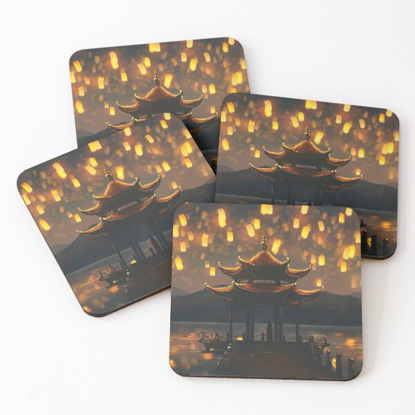 Item preview, Sea of Lanterns designed and sold by rapho.