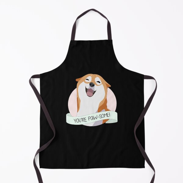 Item preview, Happy Shiba Inu - You're Pawsome designed and sold by Lady Grim.