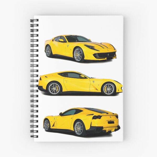 Item preview, Yellow 812 Superfast Ferrari designed and sold by outffocus.