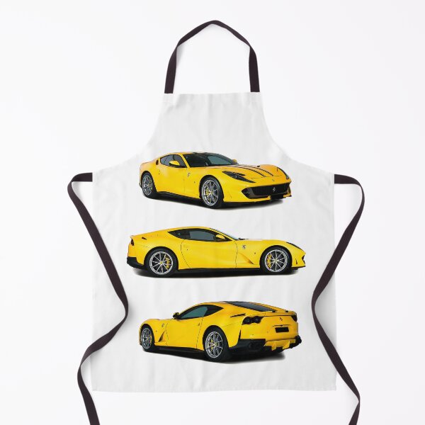 Item preview, Yellow 812 Superfast Ferrari designed and sold by outffocus.