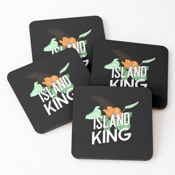Item preview, Tropical Flower Polynesian Island King designed and sold by Islandize.