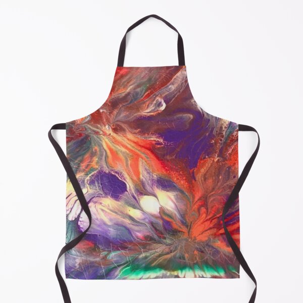 Item preview, Esquema de color morado y rojo. Acrílico abstracto vierte designed and sold by Dodie Mccandless.