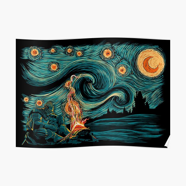 Starry Souls Poster
