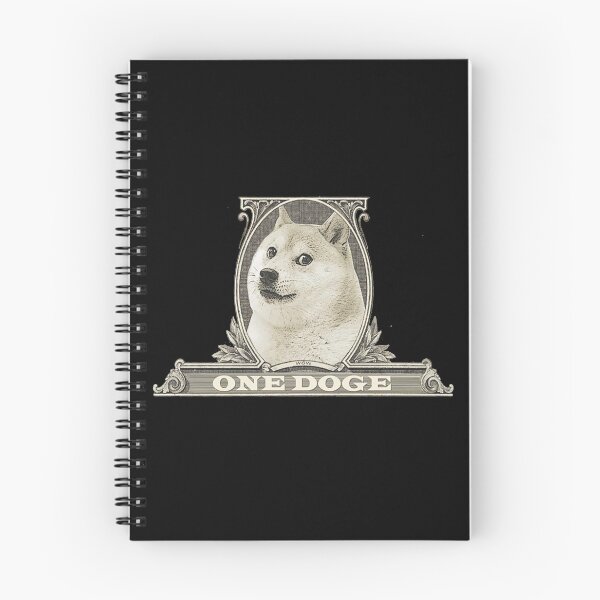 Item preview, Doge To A Dollar Challenge, Dogecoin To The Moon designed and sold by SoloTravelerSt.
