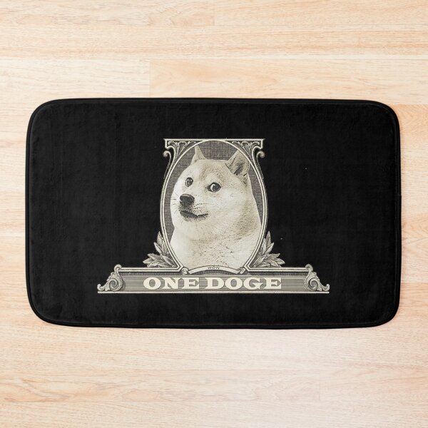 Item preview, Doge To A Dollar Challenge, Dogecoin To The Moon designed and sold by SoloTravelerSt.