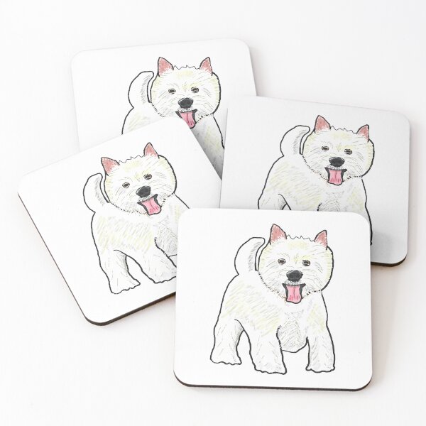 Item preview,  orgulloso: el Westie es un perro súper pequeño con una gran personalidad. designed and sold by Mark-Ewbie.
