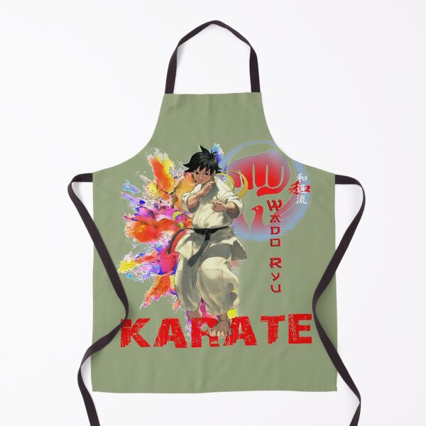Item preview, Wado Ryu Young Karate Guy - Martial Arts Design designed and sold by Zanshin-Art.