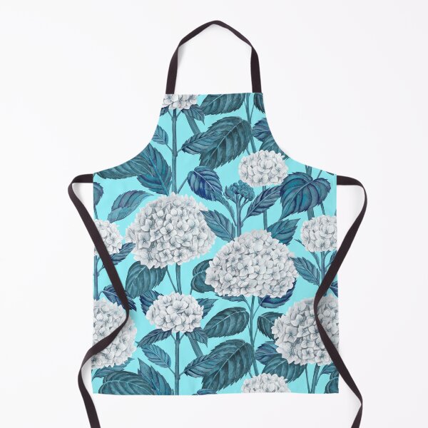 Item preview, White hydrangea watercolor designed and sold by Katerina Mitkova Kirilova.