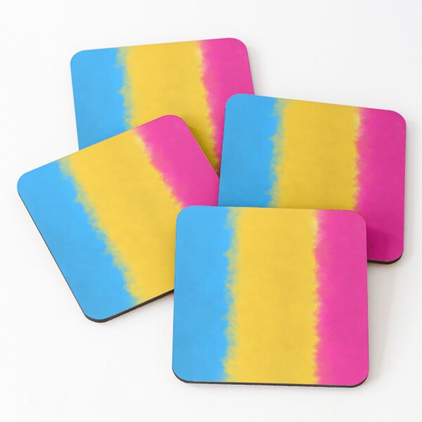 Item preview, Pansexual watercolor pride flag  designed and sold by Kaiserka-art.