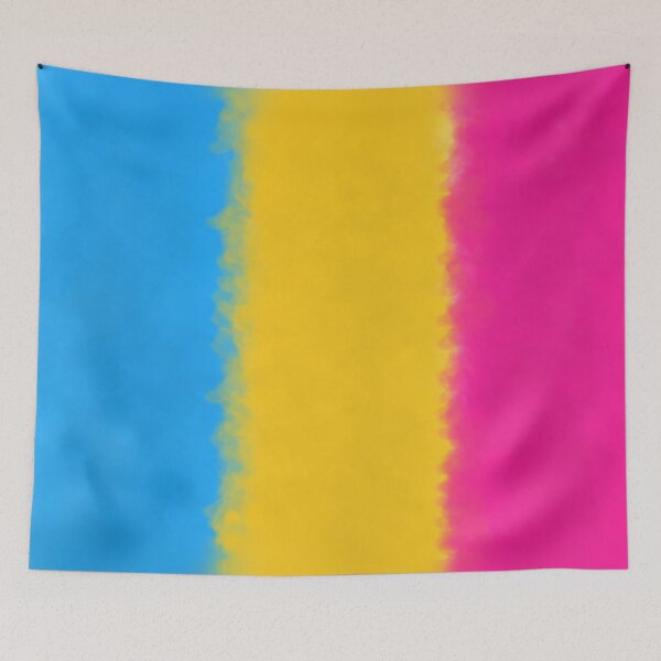 Item preview, Pansexual watercolor pride flag  designed and sold by Kaiserka-art.
