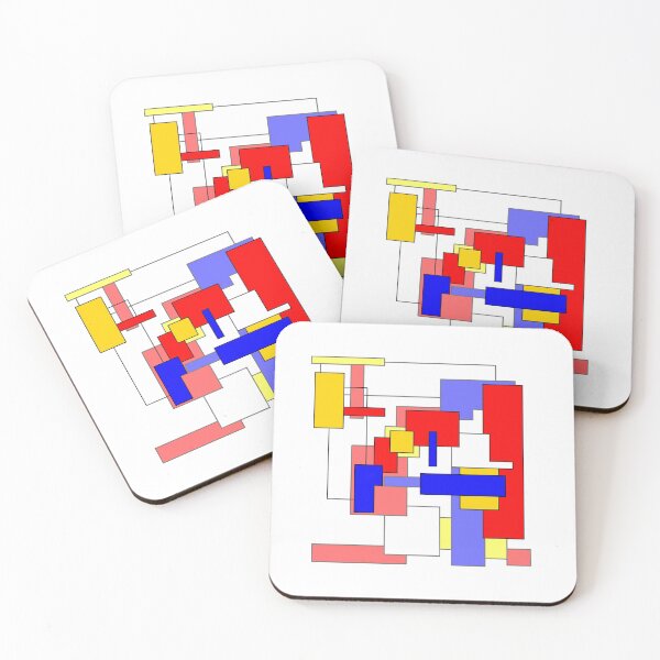 Item preview, Mondrian Colors designed and sold by redstitchlab.