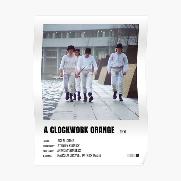 Wandbilder A Clockwork Orange Redbubble