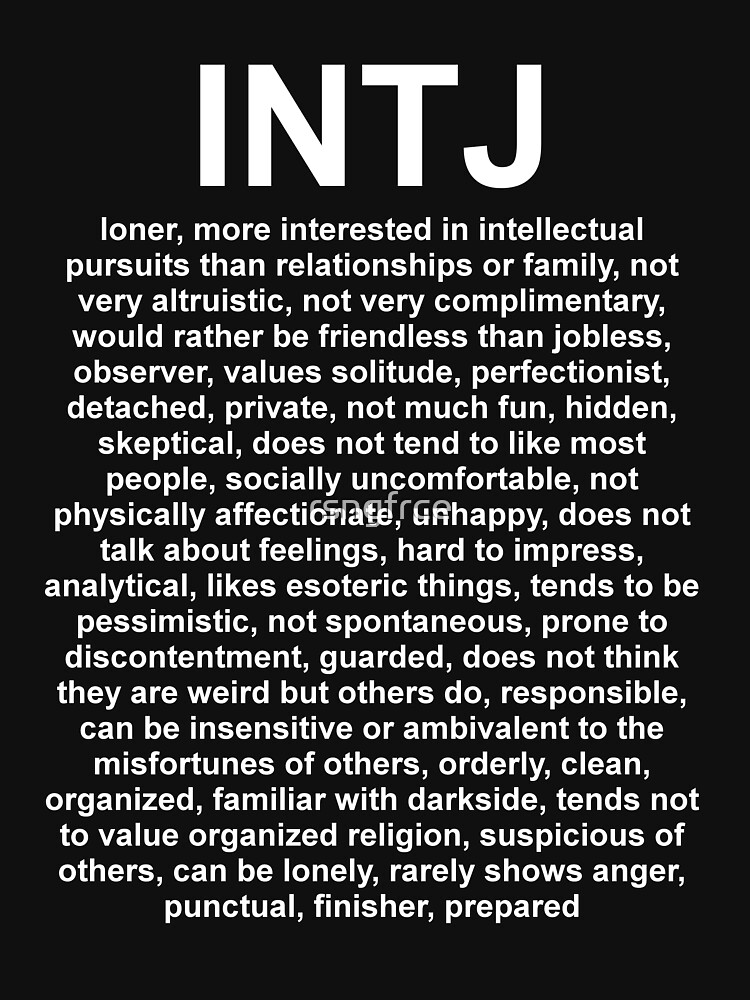 INTJ Personality Traits: The Mastermind Explained : 네이버 블로그