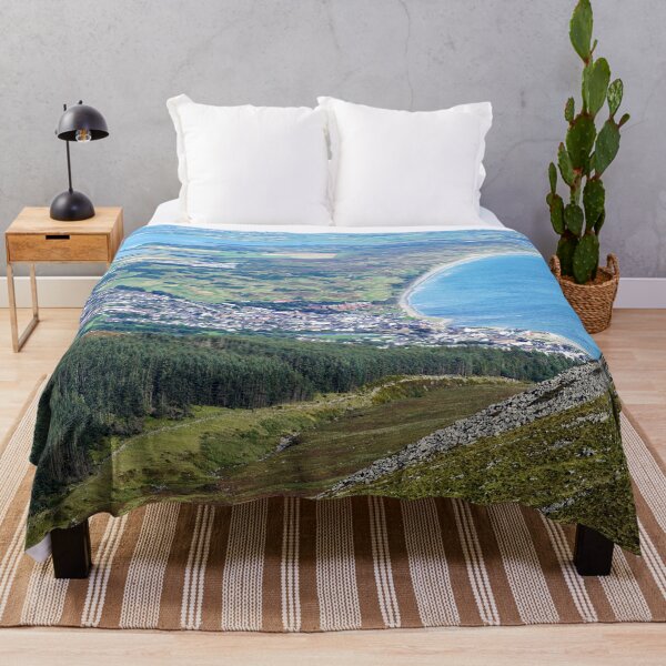 Item preview, Aerial view of Newcastle, town in Northern Ireland designed and sold by NavorolArt.