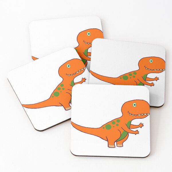 Item preview, Orange Dino  designed and sold by Roisin678.