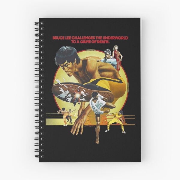 Item preview, Game of Death 1978 Movie Poster Famous Kung-Fu Jet Kune Do Cinema, Artwork, Tshirts designed and sold by EvaGreeneu.