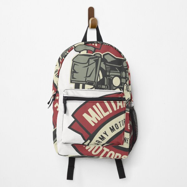 Item preview, Military Journey: Army Motorcycle Club 1945 Motorcycle Pride designed and sold by WigglyLine.