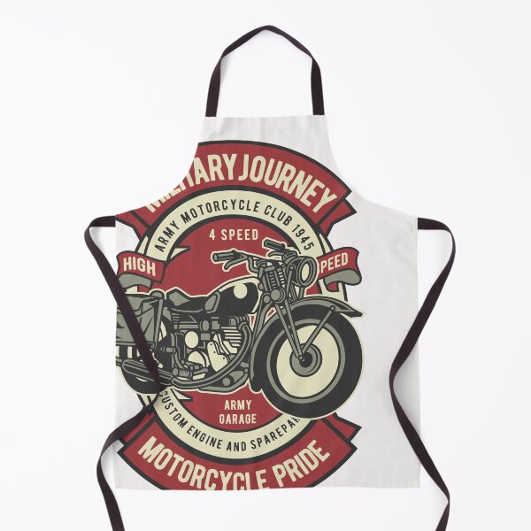 Item preview, Military Journey: Army Motorcycle Club 1945 Motorcycle Pride designed and sold by WigglyLine.