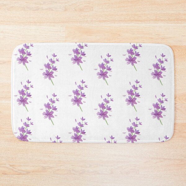 Item preview, Purple floral pattern  designed and sold by Maanya-Tees.