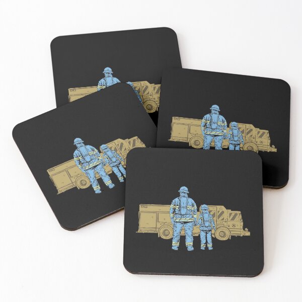 Item preview, Fireman father and son designed and sold by JuiceDesign.
