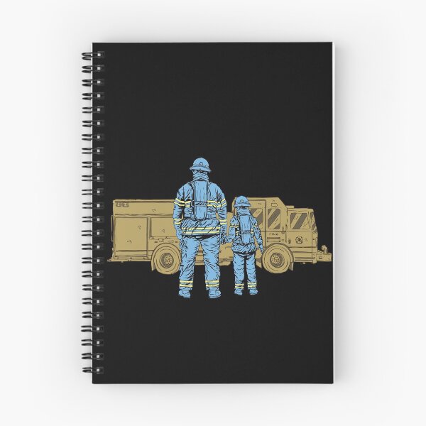Item preview, Fireman father and son designed and sold by JuiceDesign.