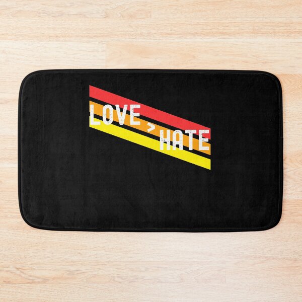 Item preview, Love is Greater Than Hate Simple Math  designed and sold by fourstripes.