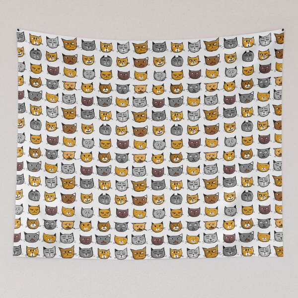 Item preview, Cat Faces designed and sold by helenschutZAS.