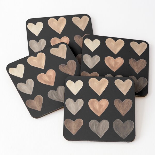 Item preview, Black History Month - Melanin Hearts designed and sold by Letters-Art.