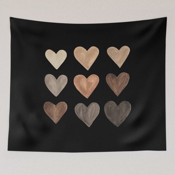 Item preview, Black History Month - Melanin Hearts designed and sold by Letters-Art.