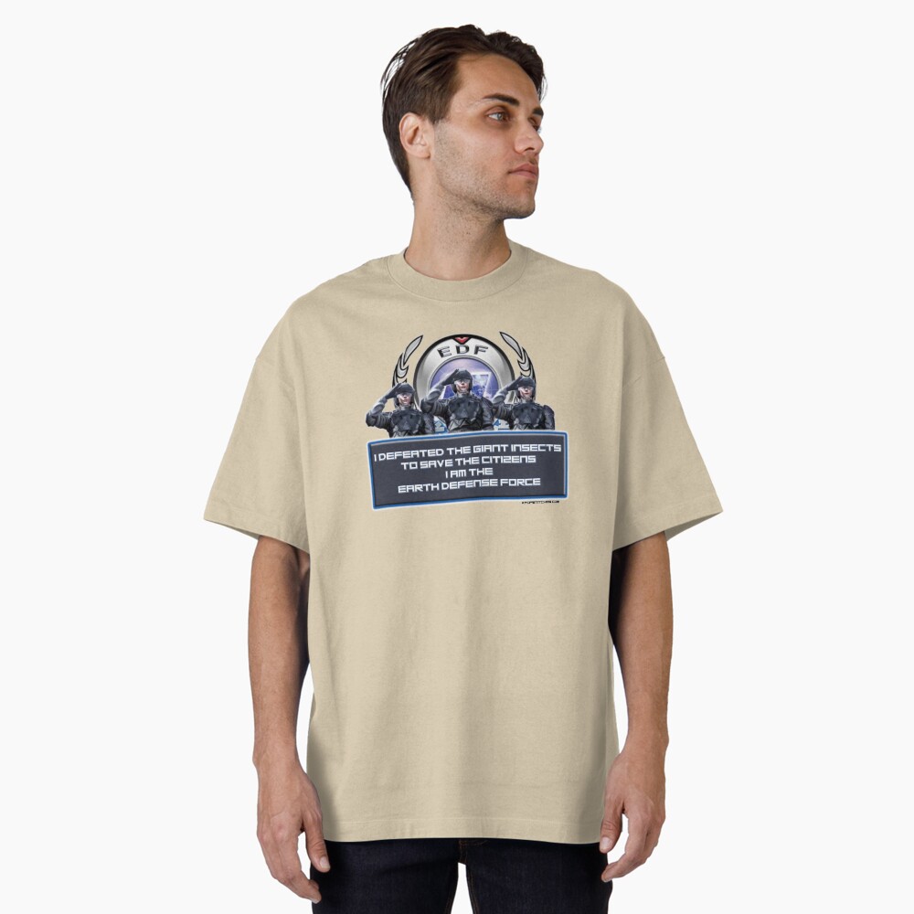 Earth Defense Force I am the Earth Defense Force EDF Classic T-Shirt