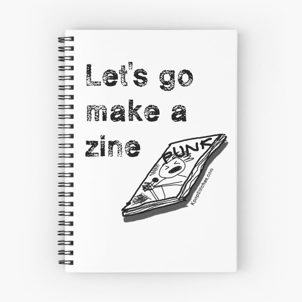 Item preview, Let's go make a (Punk) zine designed and sold by katydubu.