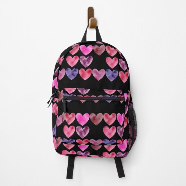 Item preview, Pink & Purple Hearts Valentine's Day designed and sold by VvdVenDesign.