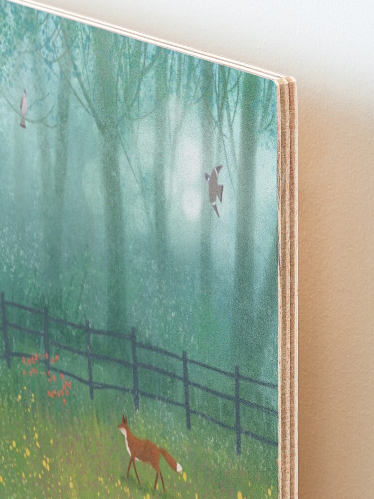 Alternate view of Meadow by Misty Wood Mounted Print