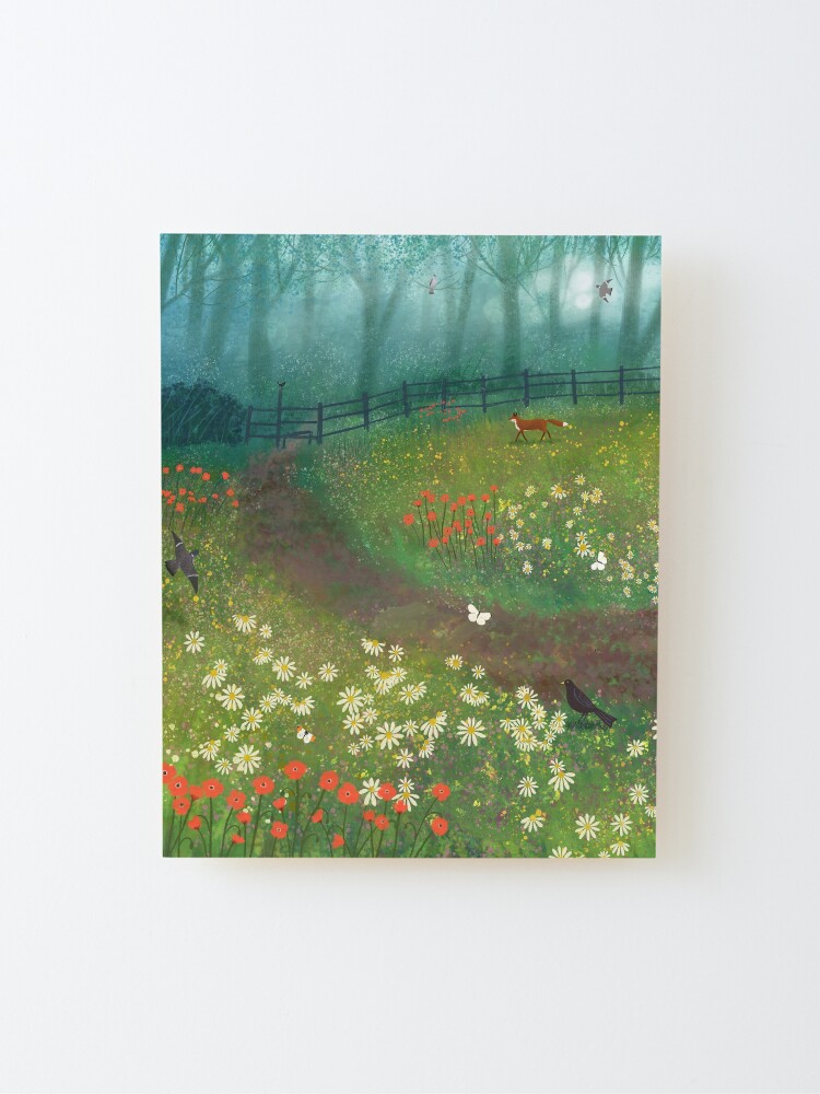 Alternate view of Meadow by Misty Wood Mounted Print