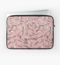 cat party pink Laptop Sleeve