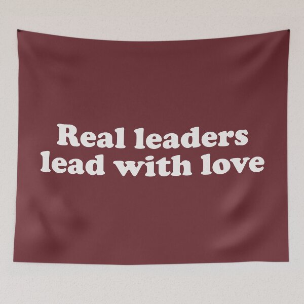 Item preview, Real leaders lead with love designed and sold by Statim.