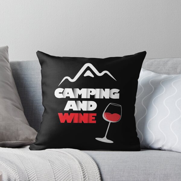 Item preview, Camping And Wine designed and sold by VikiQuick.