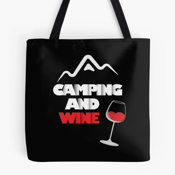 Item preview, Camping And Wine designed and sold by VikiQuick.