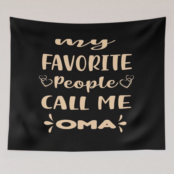 Item preview, My Favorite People Call Me Oma designed and sold by ibrastore.
