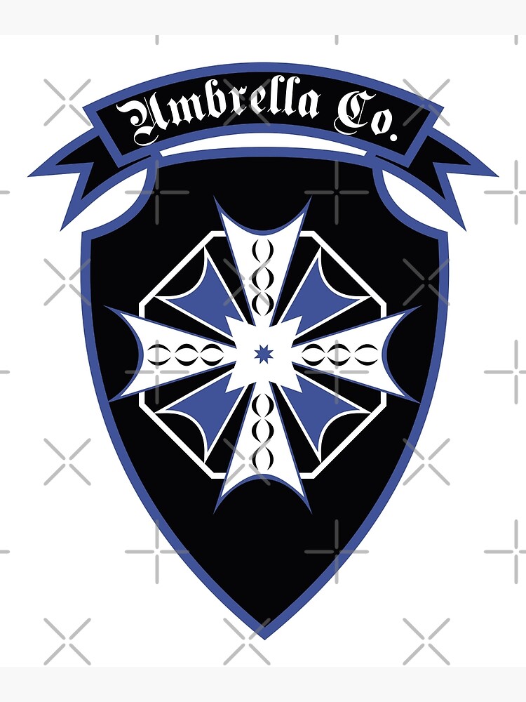 Blue Umbrella Corporation Logo Metal Print for Sale by Pieter Bruwer