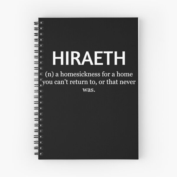 Item preview, HIRAETH- meaningful words  designed and sold by byemihai.