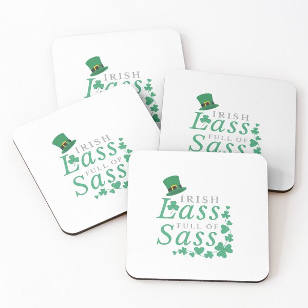 Item preview, Irish Lass Full of Sass - Irish - St Patrick's Day designed and sold by Rhu Creations.
