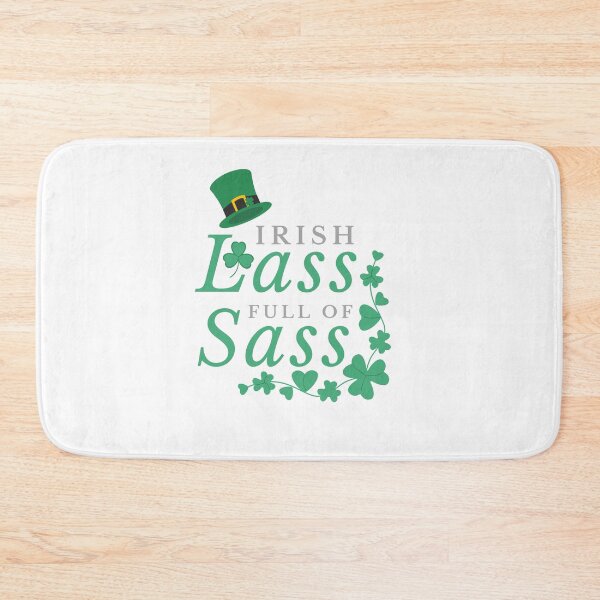 Item preview, Irish Lass Full of Sass - Irish - St Patrick's Day designed and sold by Rhu Creations.