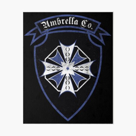 Blue Umbrella Corporation Logo Art Board Print for Sale by Pieter Bruwer