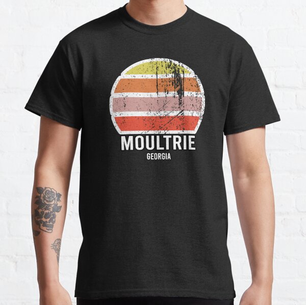 Moultrie Georgia Abstract Vintage Sunset Souvenir Classic T-Shirt