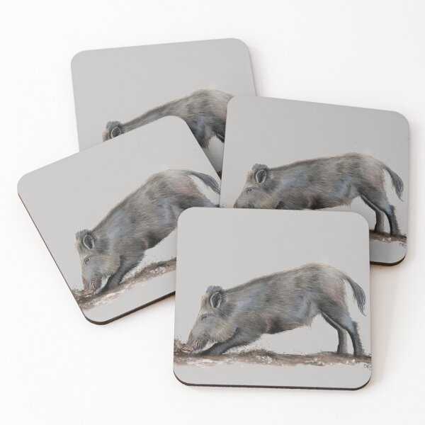 Item preview, Wild boar 1 of 3 designed and sold by Pitema.