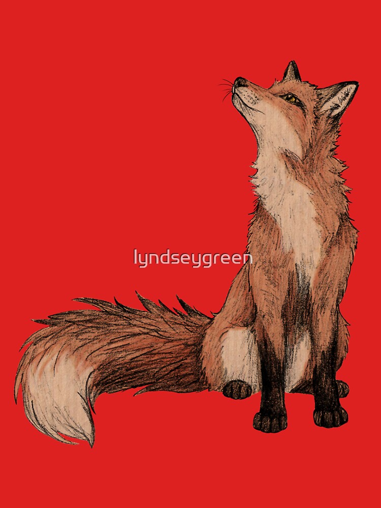 Red Fox T Shirt For Sale By Lyndseygreen Redbubble Fox T Shirts