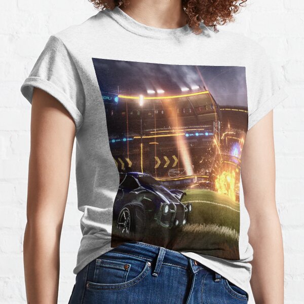 Rocket Car Soccer T-shirt classique