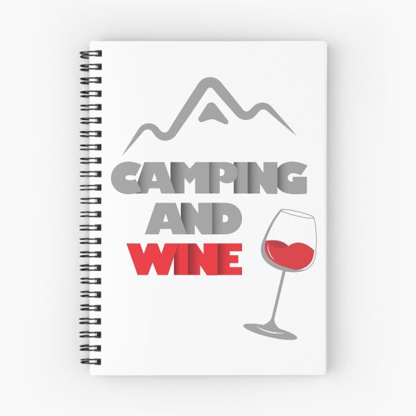 Item preview, Camping And Wine designed and sold by VikiQuick.