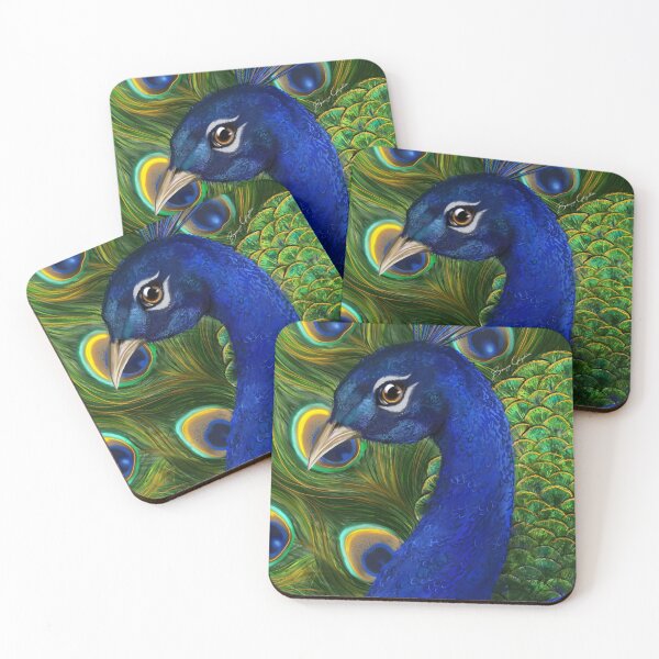 Item preview, India the Peacock designed and sold by Bronwyn Gilgallon Art.